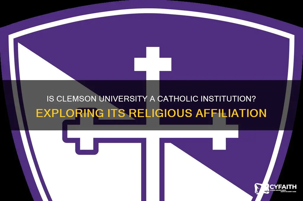 is clemson a catholic college