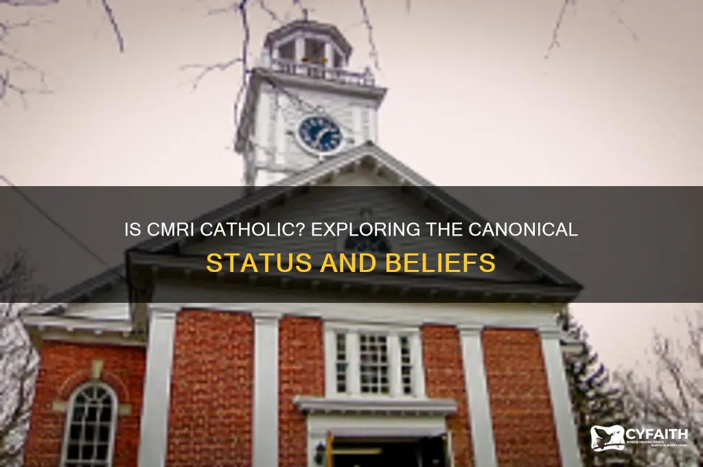 is cmri catholic