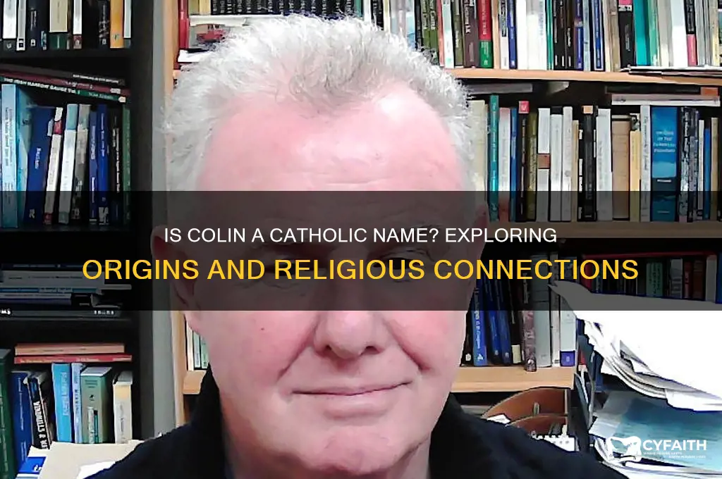 is colin a catholic name