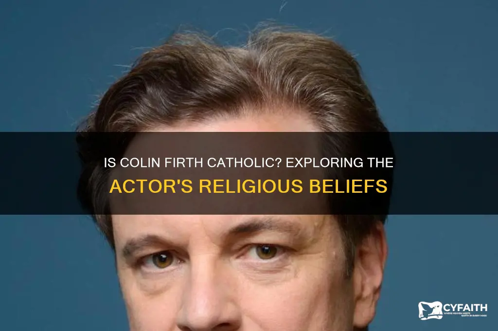 is colin firth catholic