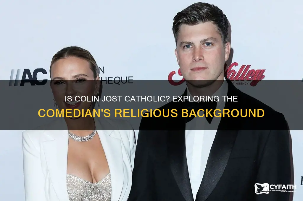 is colin jost catholic