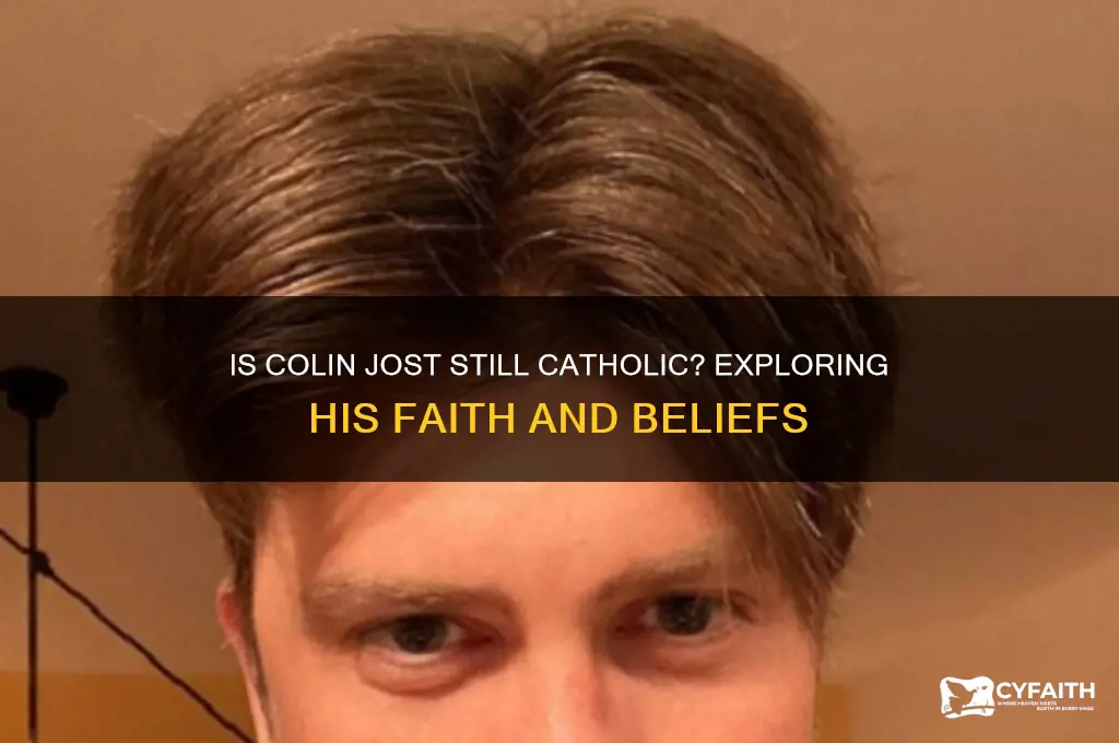 is colin jost still catholic