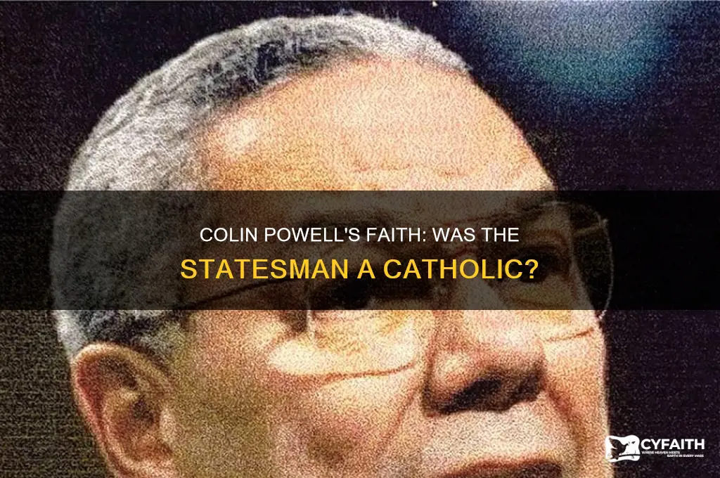 is colin powell a catholic