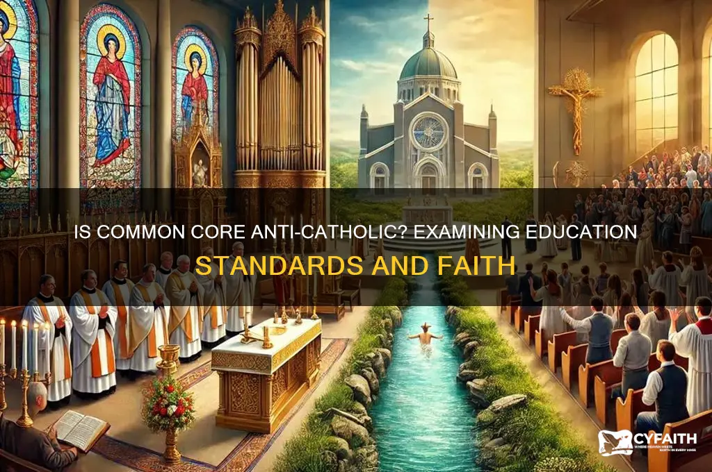 is common core anti catholic
