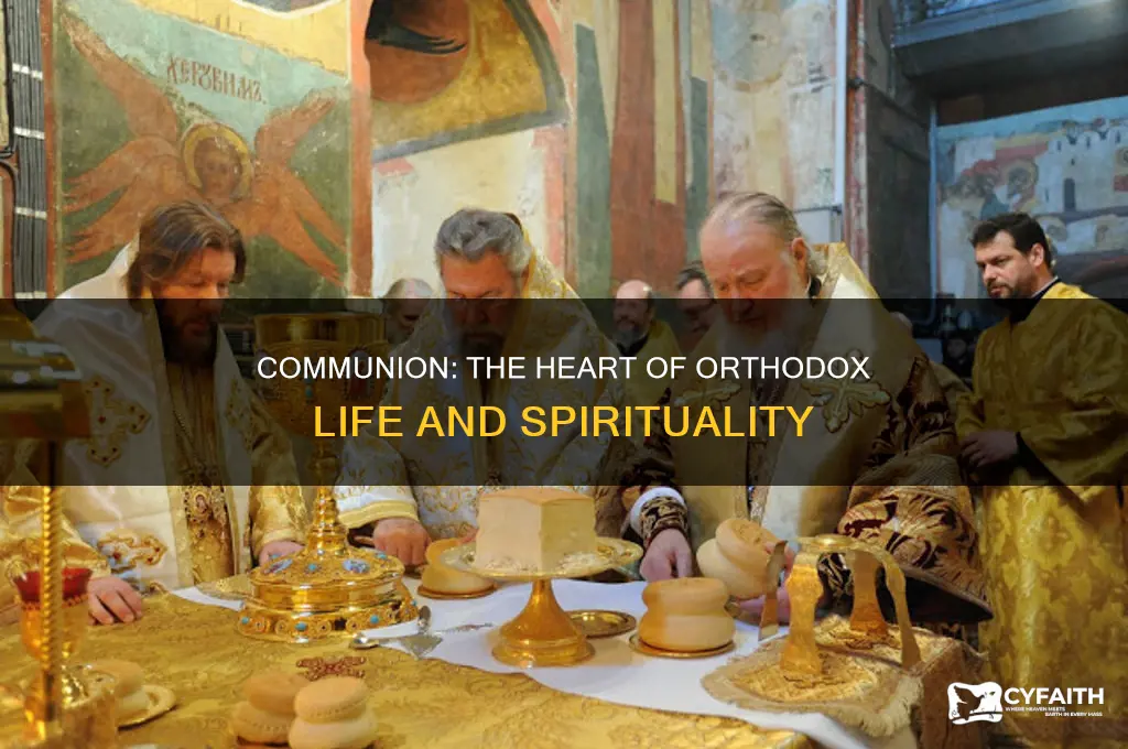 is communion the center of orthodox life