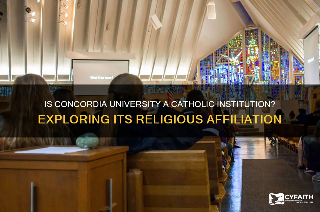 is concordia a catholic college