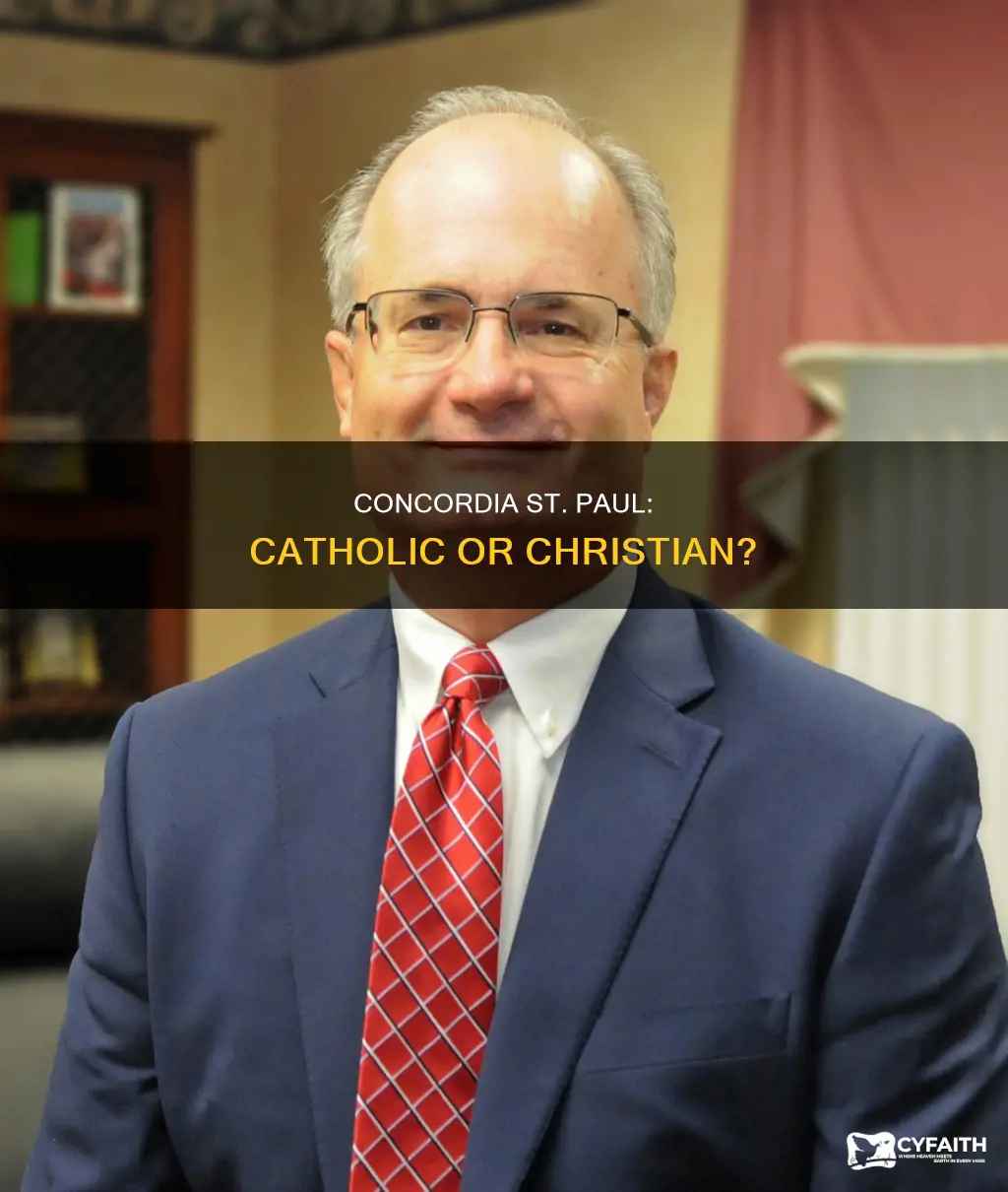 is concordia st paul catholic or christianity