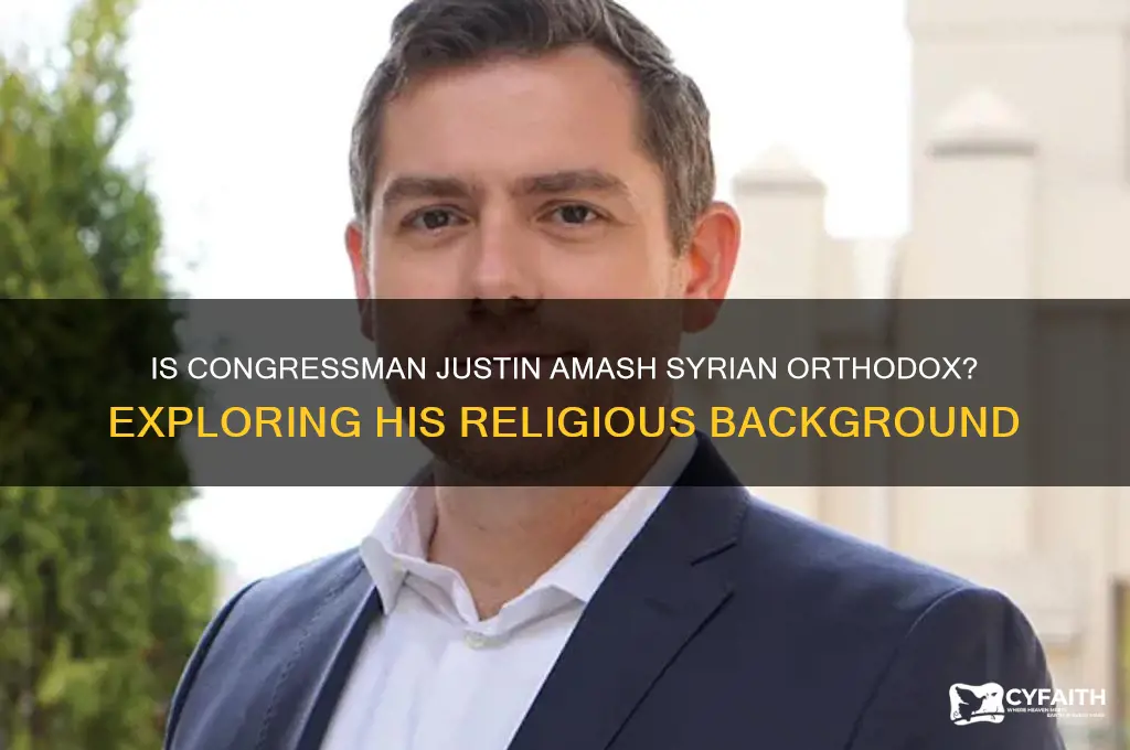 is congressman amash syrian orthodox