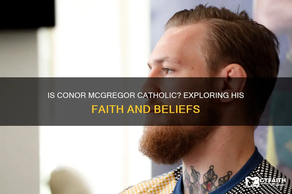 is conor mcgregor a catholic