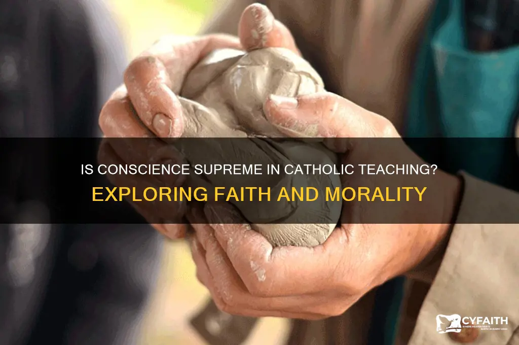 is conscience supreme catholic
