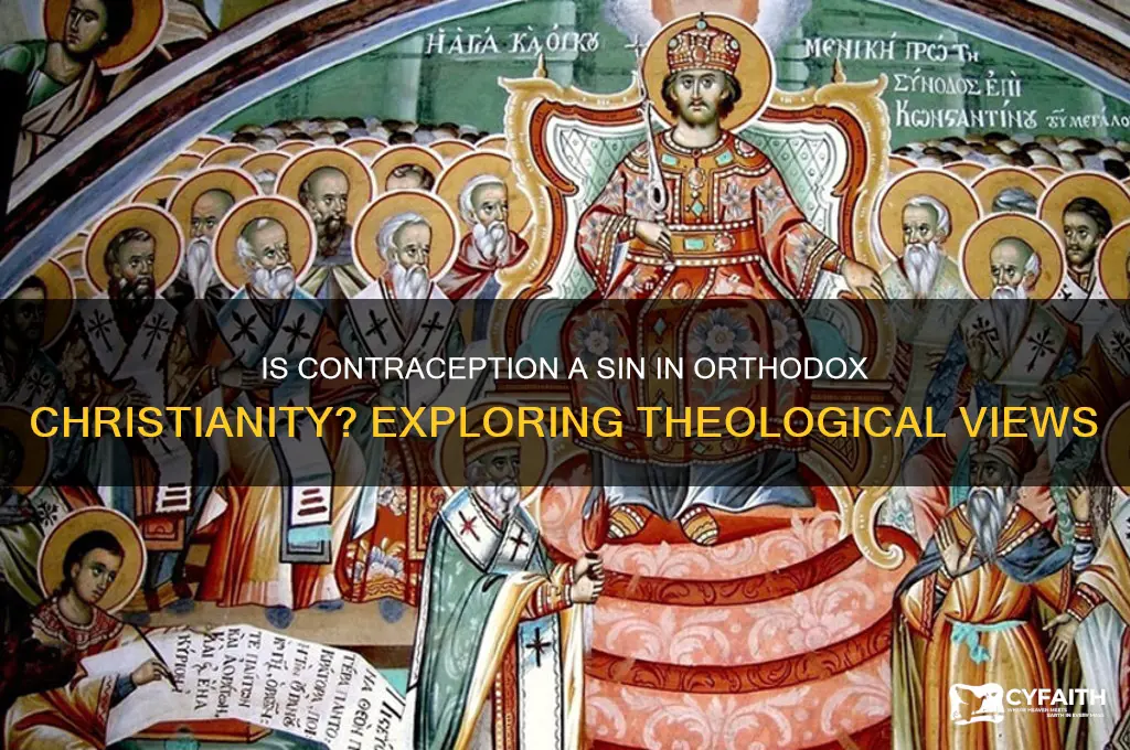 is contraception a sin orthodox