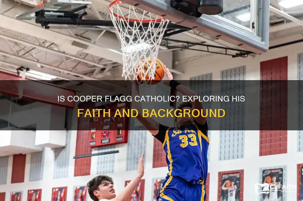 is cooper flagg catholic