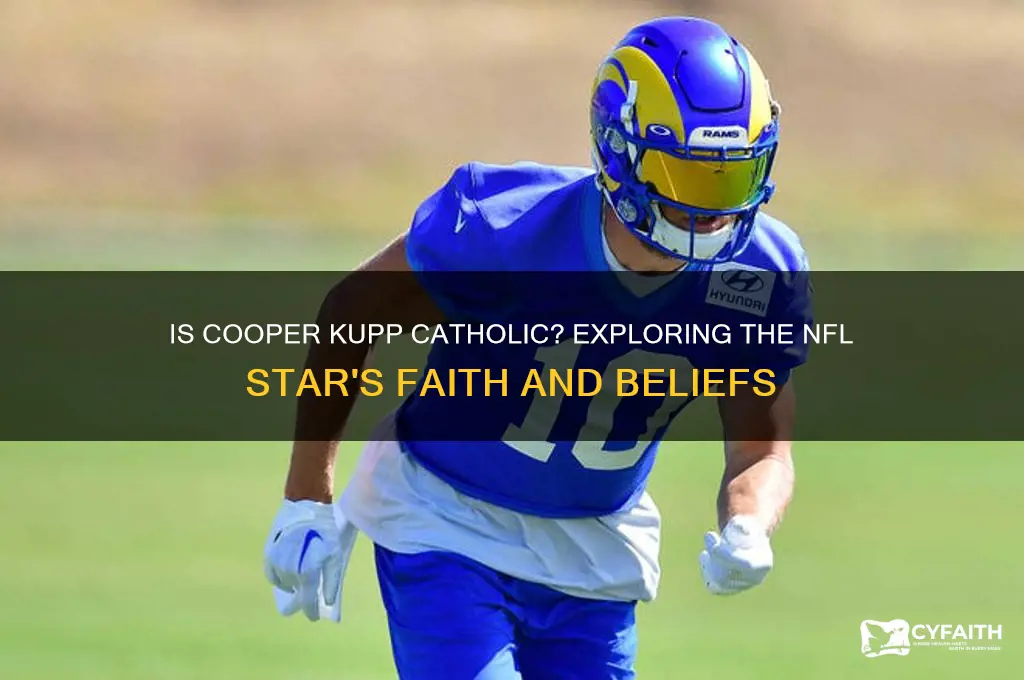 is cooper kupp catholic