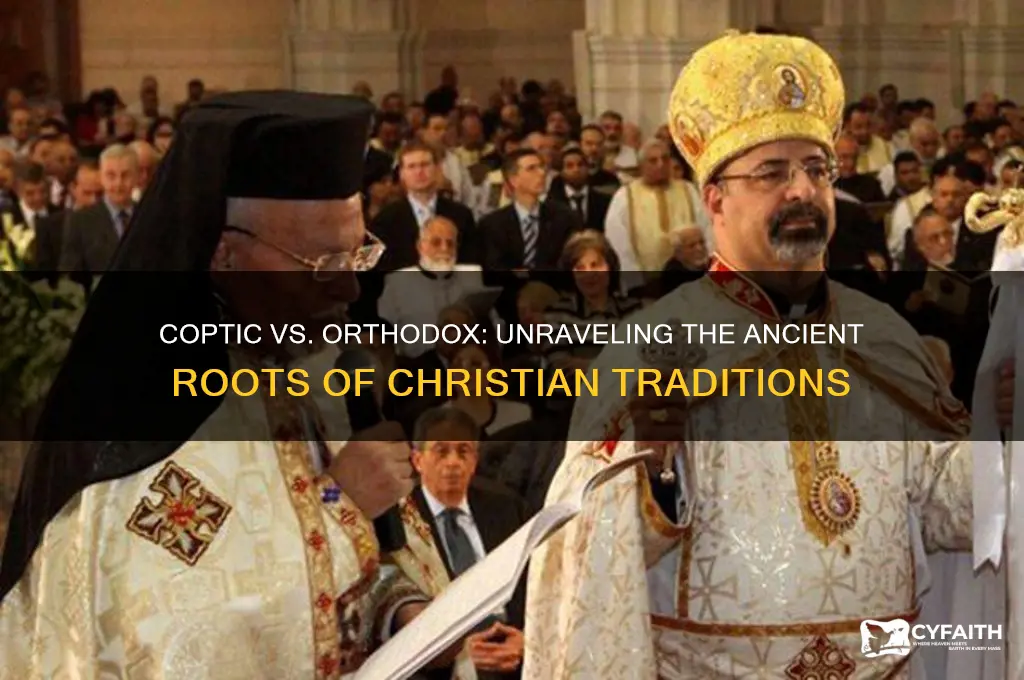is coptic or orthodox older