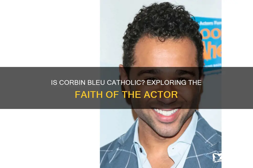 is corbin blue catholic
