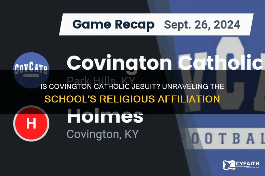 is covington catholic jesuit