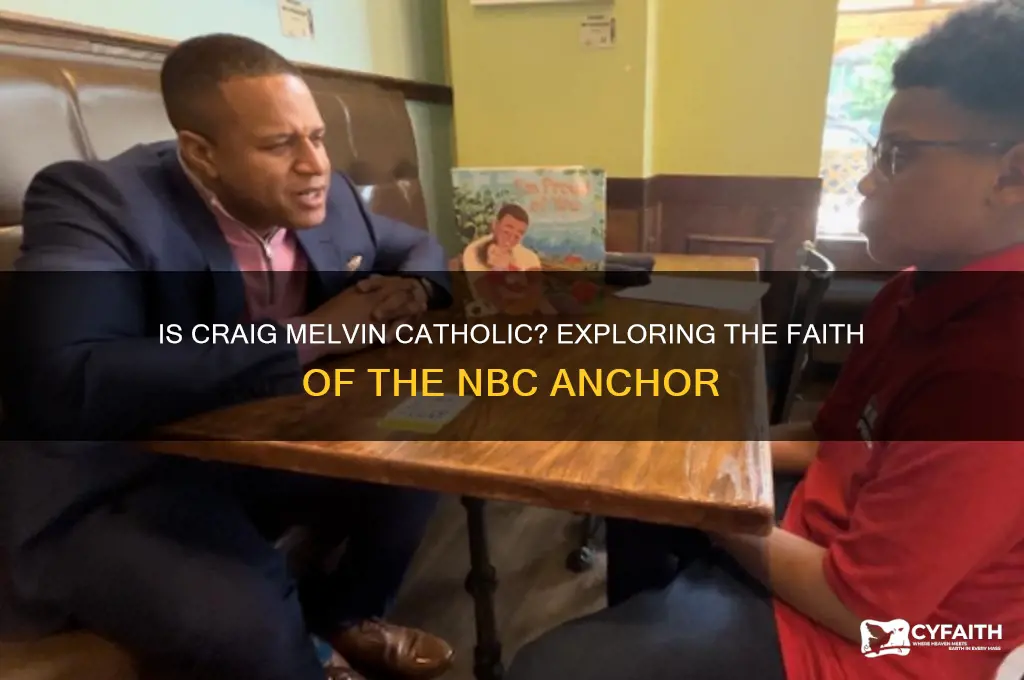 is craig melvin catholic
