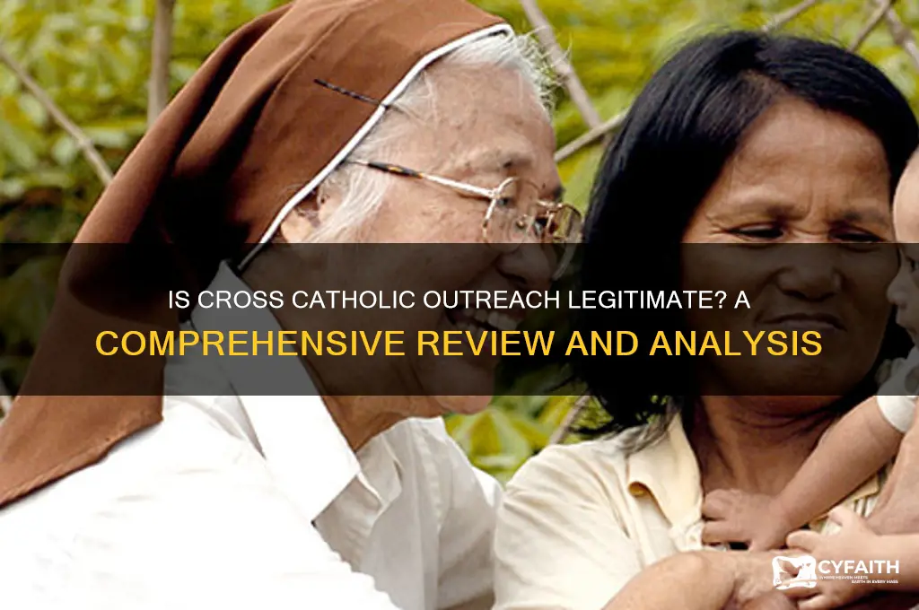 is cross catholic outreach legit