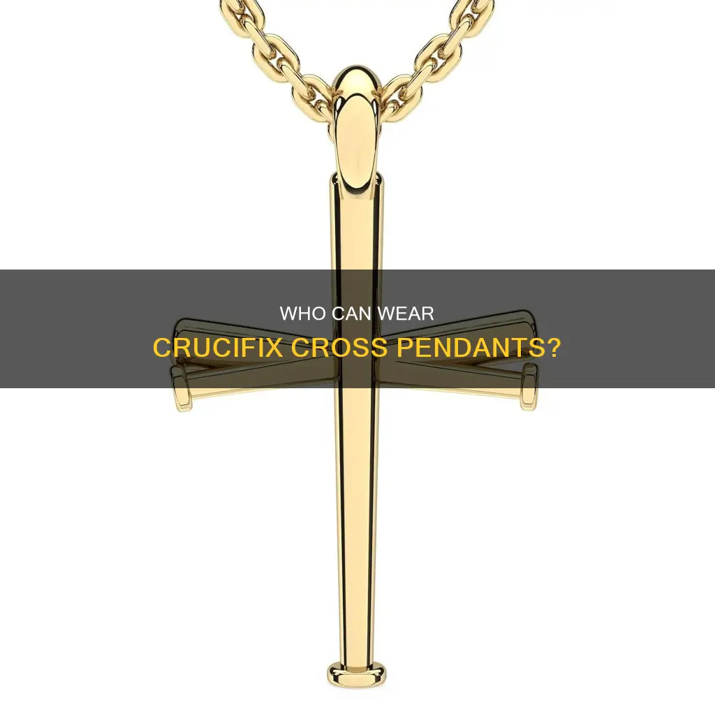 is crucifix cross pendants only for catholics
