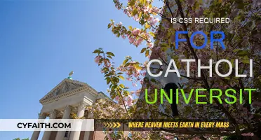 CSS and Catholic University Admissions: A Requirement?