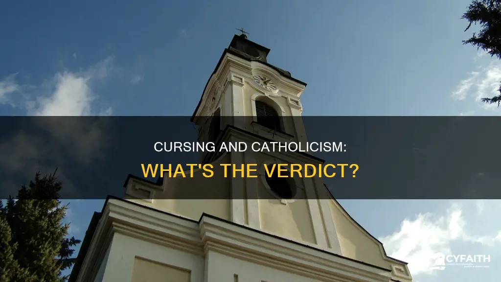 is cursing a mortal sin catholic