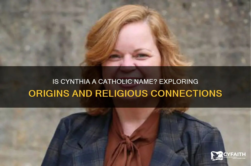 is cynthia a catholic name