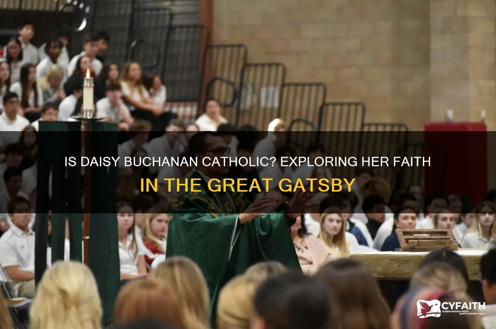 is daisy buchanan catholic