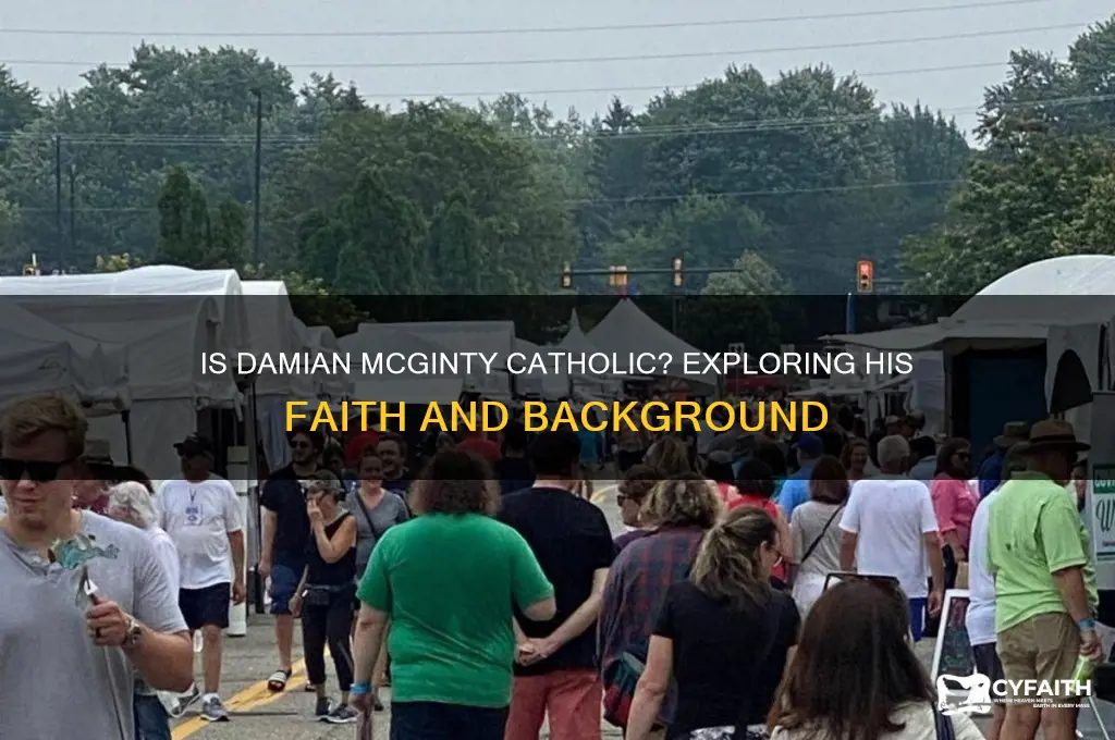 is damian mcginty catholic