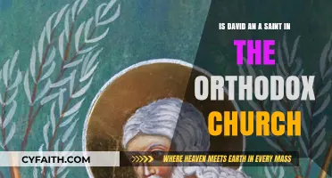 Is David Venerated as a Saint in the Orthodox Church?
