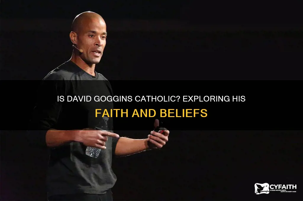 is david goggins catholic