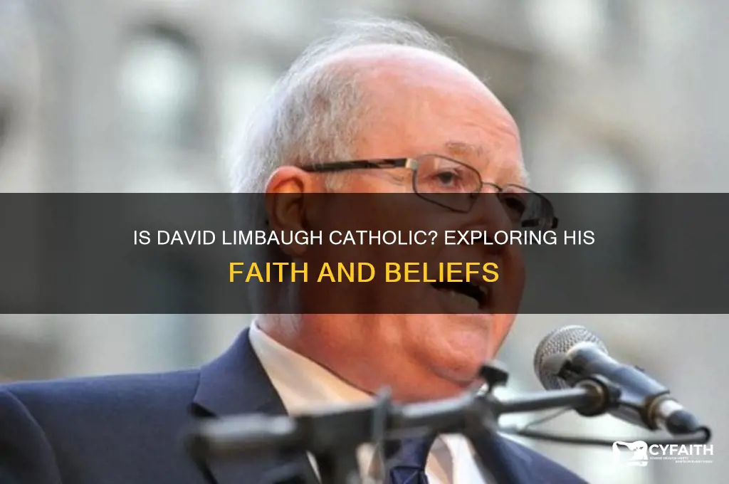 is david limbaugh catholic