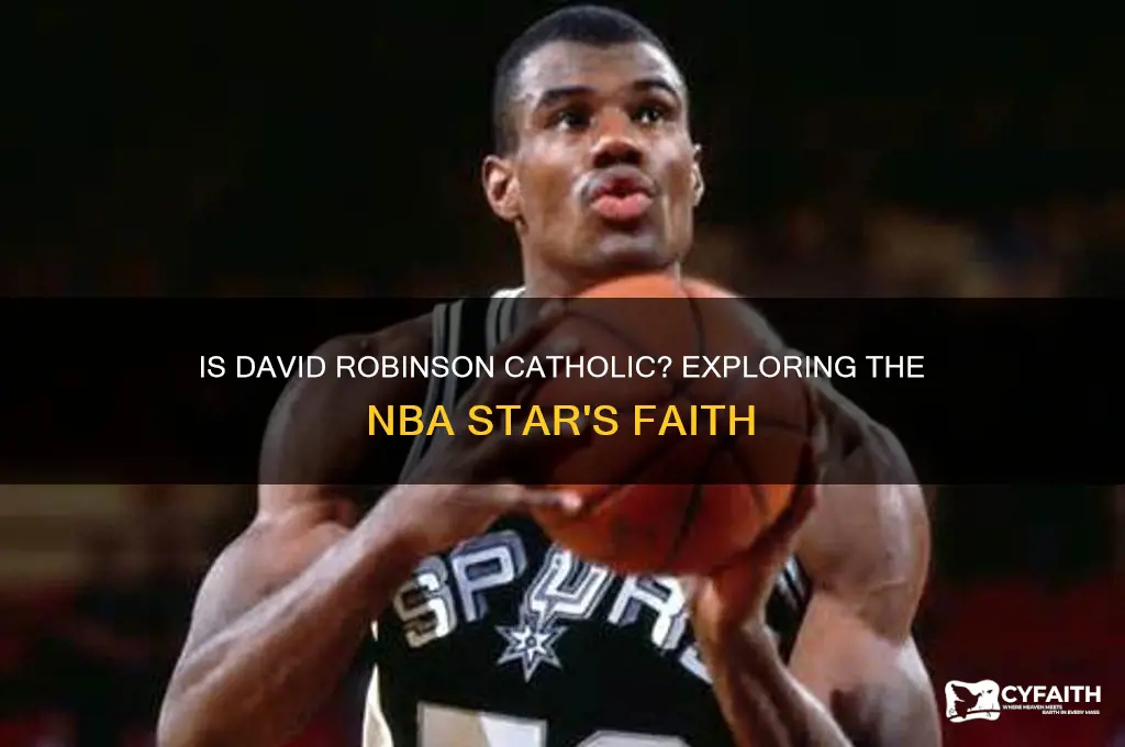 is david robinson catholic