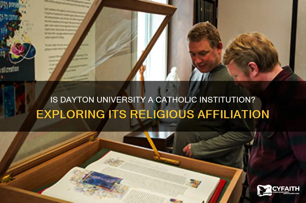is dayton a catholic college