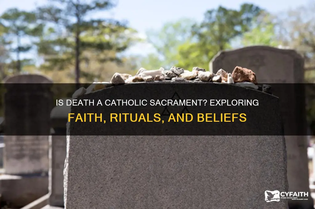 is death a catholic sacrament