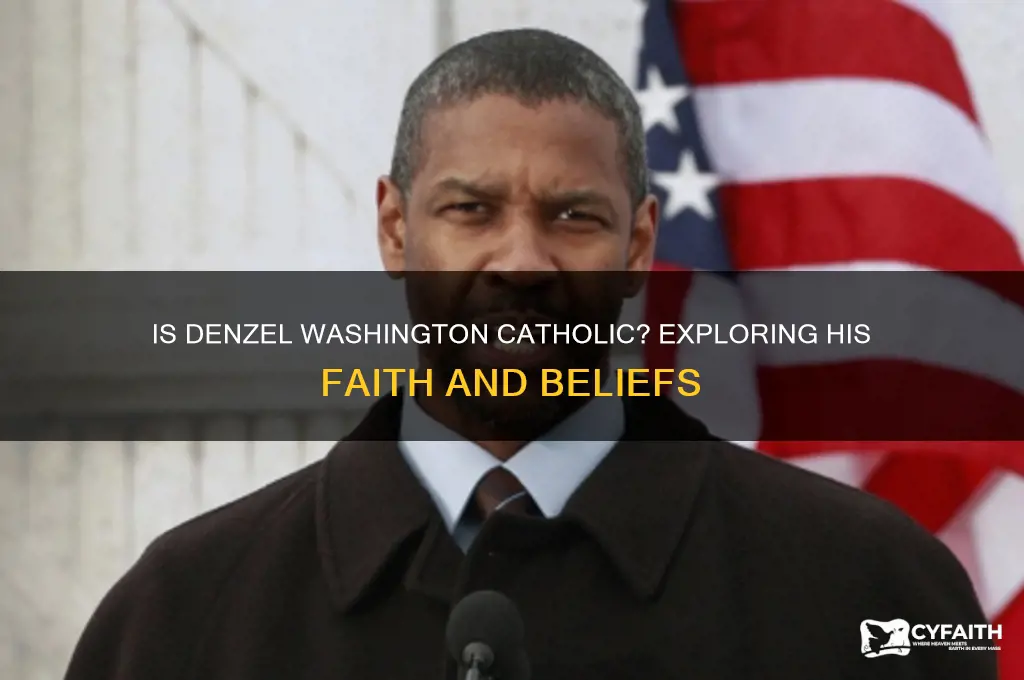 is denzel washington a catholic