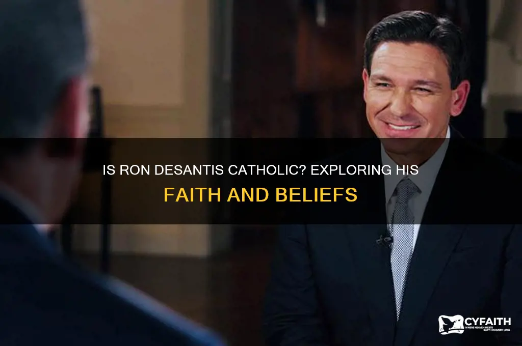 is desantis a catholic