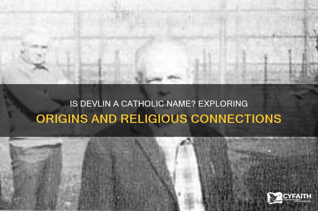 is devlin a catholic name