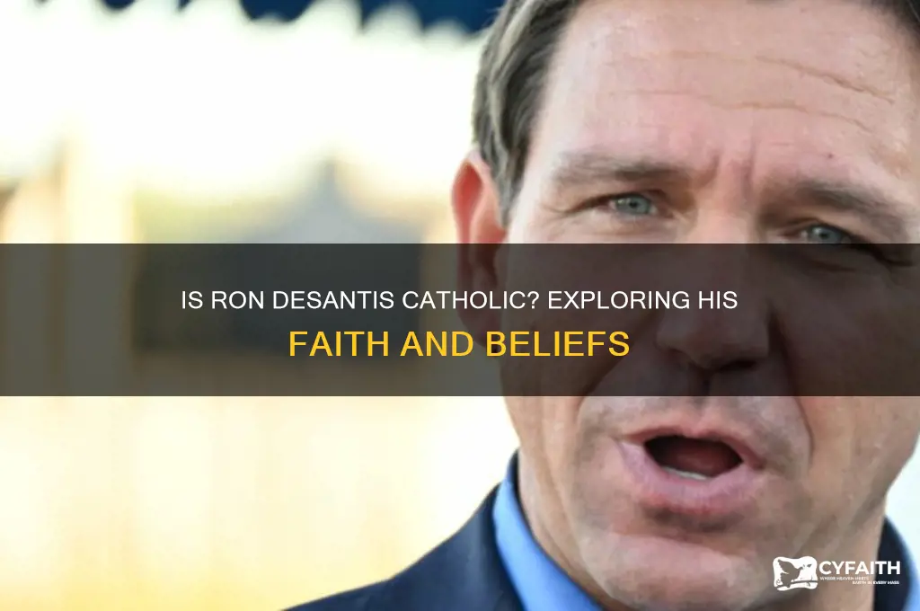 is disantis catholic