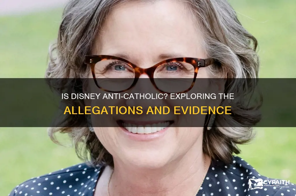 is disney anti catholic