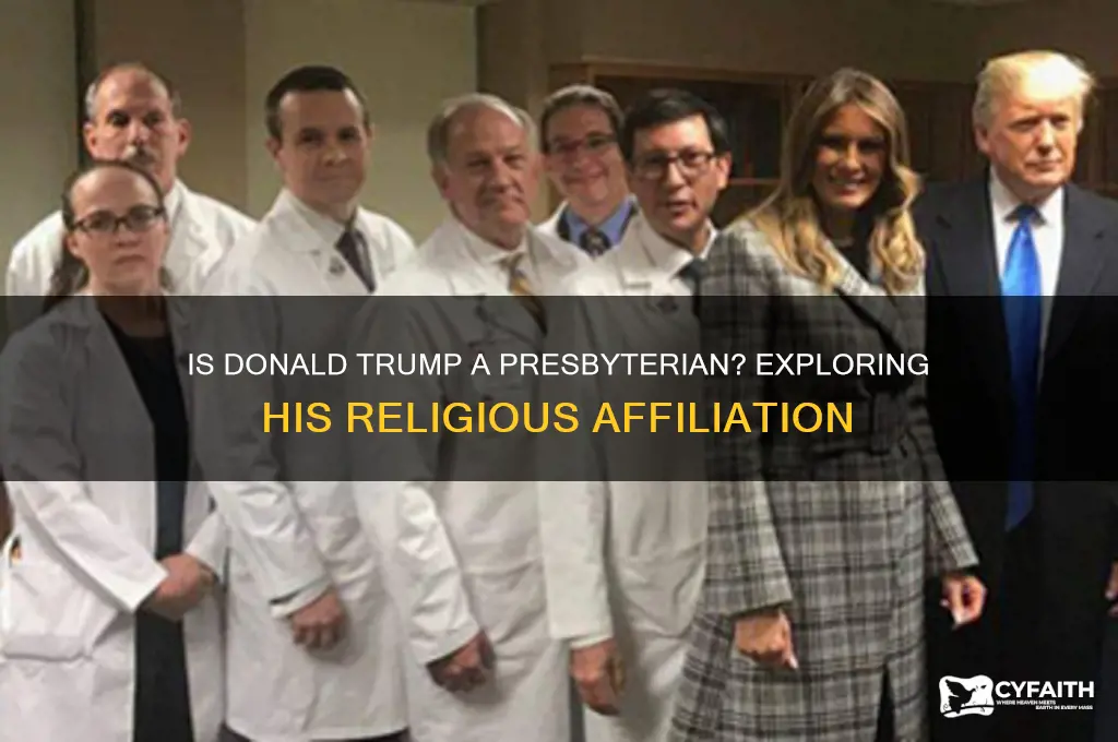 is donald trump a presbyterian