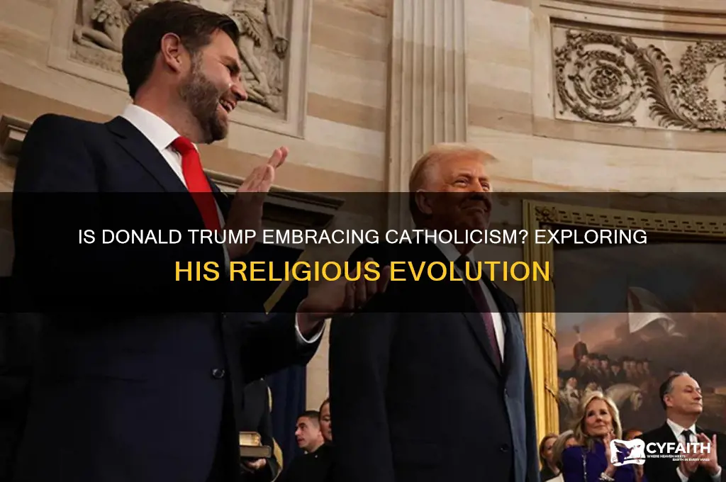 is donald trump becoming catholic