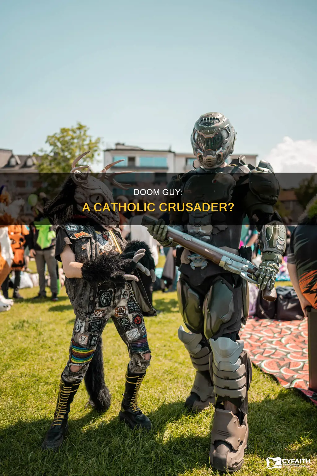 is doom guy a devout catholic