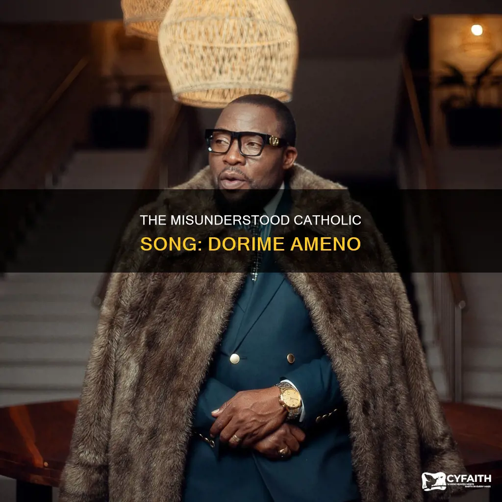is dorime ameno a catholic song