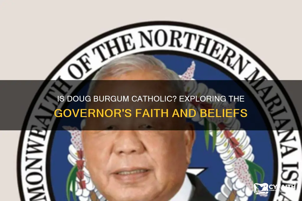 is doug burgum catholic