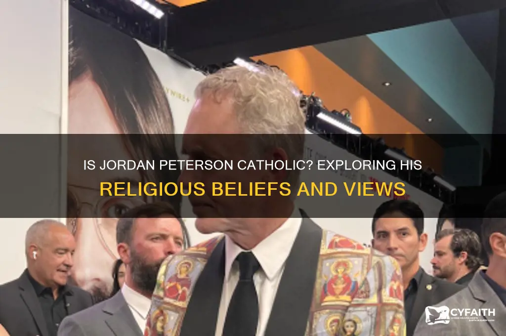 is dr jordan peterson catholic