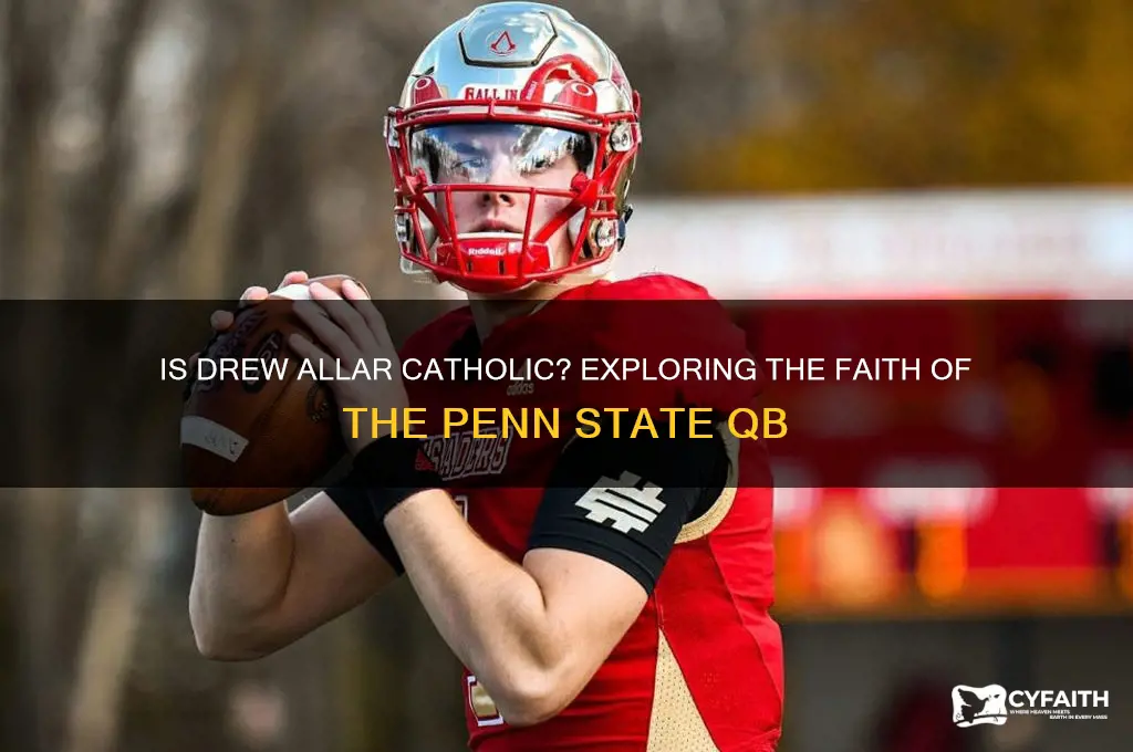 is drew allar catholic