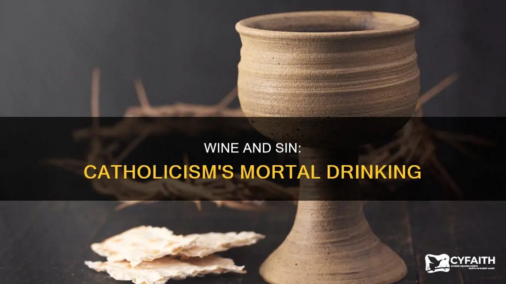 is drinking the catholic wine a mortal sin
