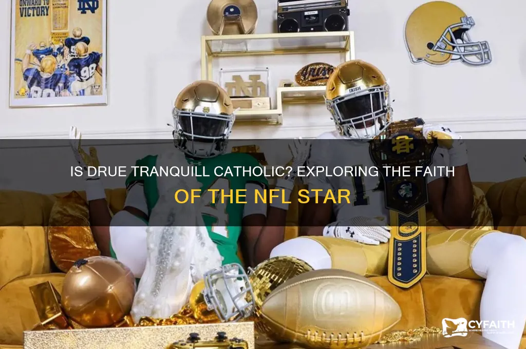 is drue tranquill catholic