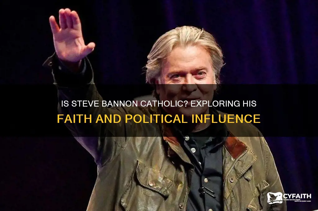 is dteve bannon catholic