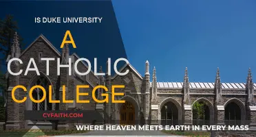 Duke University: Catholic or Secular?